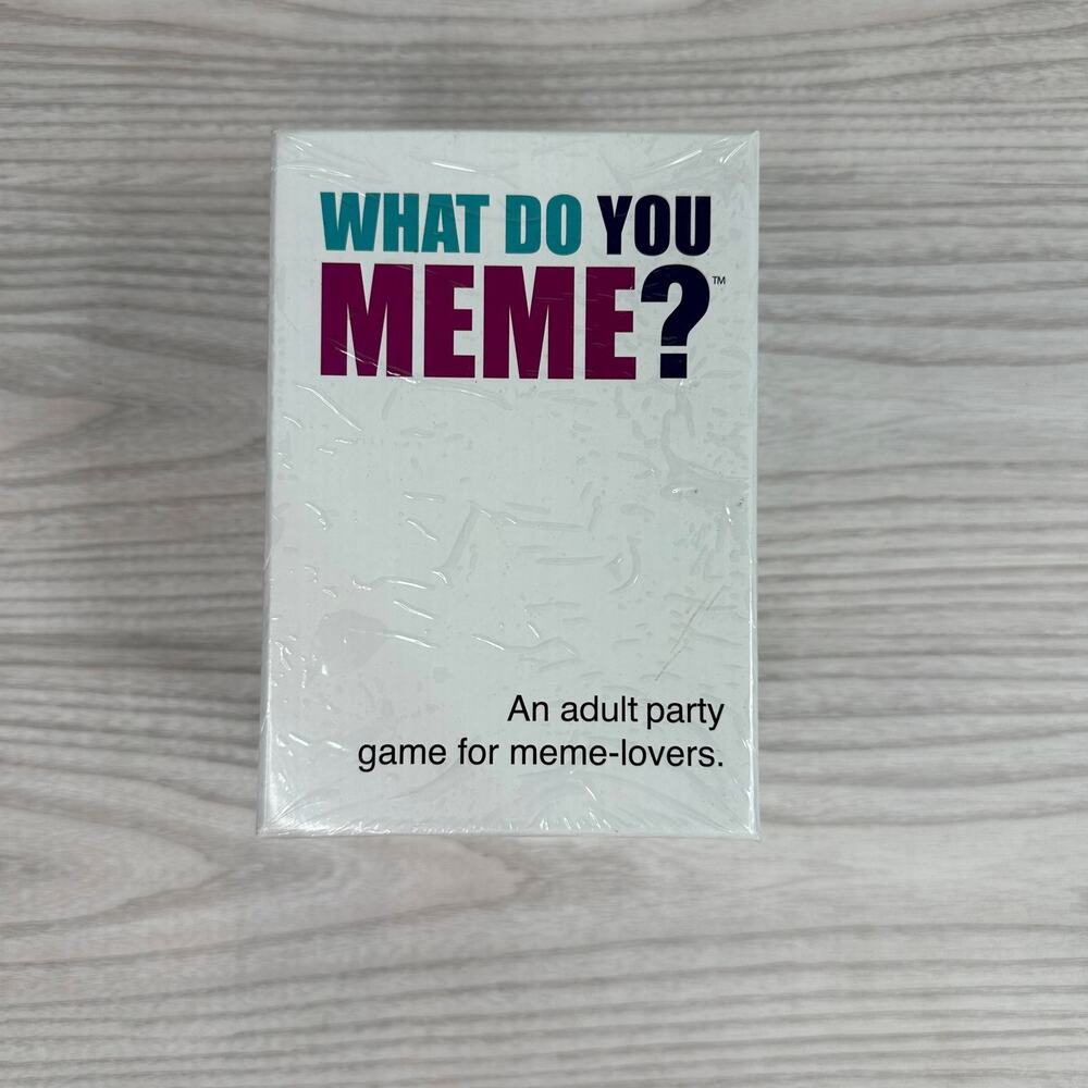 What Do You Meme? Card Game Adult Party Photo Matching Game Humor Sealed Box Set